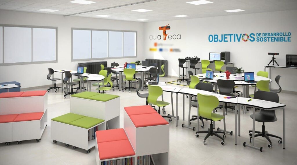 Aulas de formación tecnológica