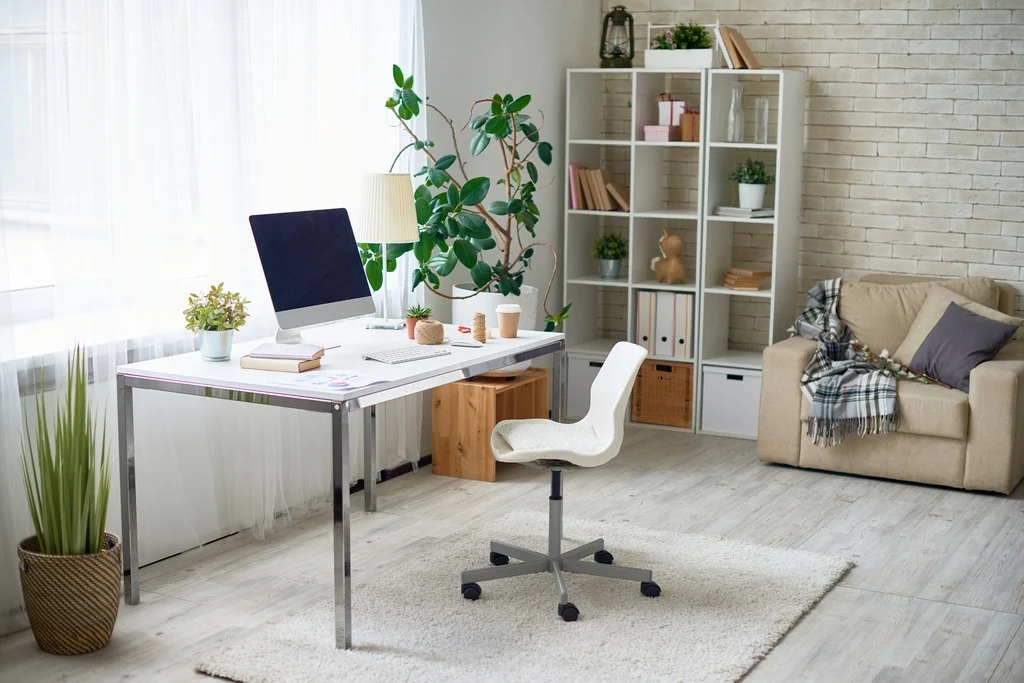 Organización espacio trabajo hogar