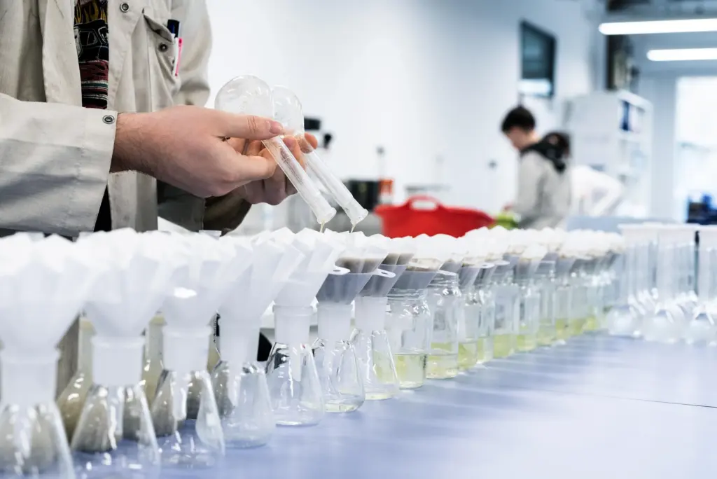 Laboratorio de análisis químico